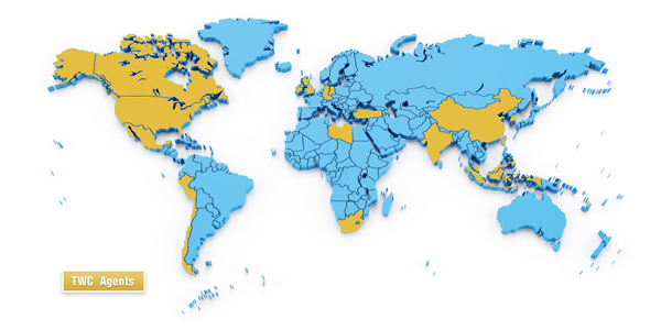 World Map of Tradinghouse Network